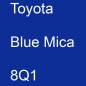 Preview: Toyota, Blue Mica, 8Q1.